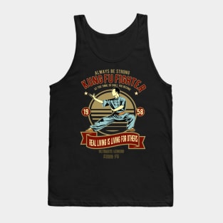 Vintage Kung Fu Fighter Tank Top